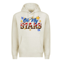 Oatmeal Heather oh my stars Premium Hoodie - texasbilliewilder