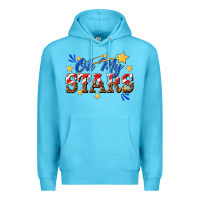 Ocean Blue oh my stars Premium Hoodie - texasbilliewilder