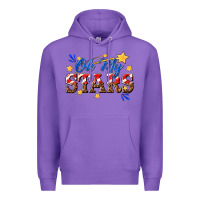 Purple oh my stars Premium Hoodie - texasbilliewilder