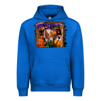Cobalt longhorn cow halloween Urban Hoodie - RanaPortraitStore