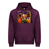 Mauve Wine longhorn cow halloween Urban Hoodie - RanaPortraitStore