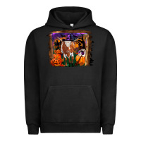 Pigment Black longhorn cow halloween Urban Hoodie - RanaPortraitStore