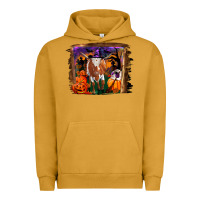 Pigment Peanut Butter longhorn cow halloween Urban Hoodie - RanaPortraitStore