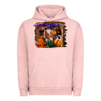 Pigment Salmon longhorn cow halloween Urban Hoodie - RanaPortraitStore