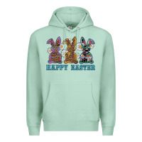 Seafoam easter western bunnys happy easter Premium Hoodie - RanaPortraitStore