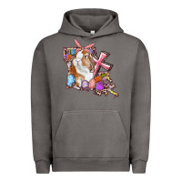 Pigment Tornado Louisiana Map Easter Bunny And Cross Urban Hoodie - RanaPortraitStore