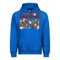 Cobalt baseball mini with leopard Urban Hoodie - texasbilliewilder