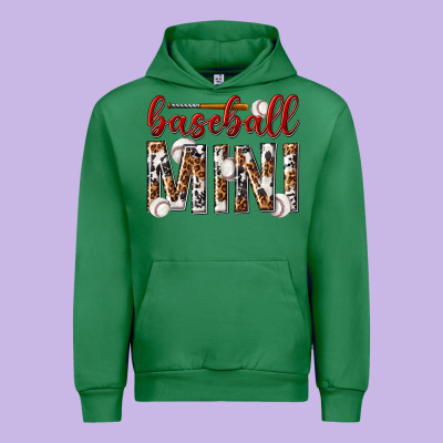 Urban Hoodie baseball mini with leopard