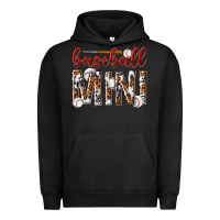 Pigment Black baseball mini with leopard Urban Hoodie - texasbilliewilder