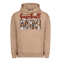 Pigment Burro baseball mini with leopard Urban Hoodie - texasbilliewilder
