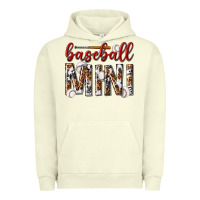 Pigment Pistachio baseball mini with leopard Urban Hoodie - texasbilliewilder