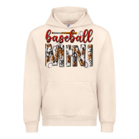 Sandshell baseball mini with leopard Urban Hoodie - texasbilliewilder