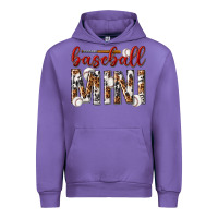 Tulip baseball mini with leopard Urban Hoodie - texasbilliewilder