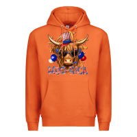 Carrot moorica with cow billie wilder Premium Hoodie - texasbilliewilder
