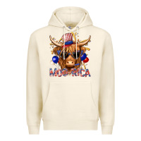 Tofu moorica with cow billie wilder Premium Hoodie - texasbilliewilder
