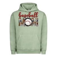 Pigment Oil Green baseball mom Urban Hoodie - texasbilliewilder