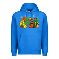 True Royal christmas trees with softball Premium Hoodie - Zillion Design Studio