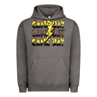 Pigment Tornado game day game day softball lightning bolt Urban Hoodie - Zillion Design Studio