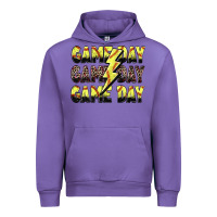 Tulip game day game day softball lightning bolt Urban Hoodie - Zillion Design Studio