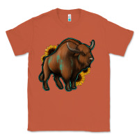 Copper Western  Bison Classic Tee - Jasminsmagicworld