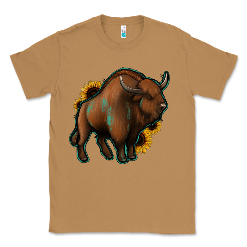 Western  Bison Classic Tee by Jasminsmagicworld | Teevron