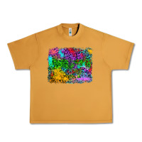 Peanut Butter colorful leopard background Urban Heavy Tee - RanaPortraitStore