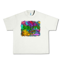 Pistachio colorful leopard background Urban Heavy Tee - RanaPortraitStore