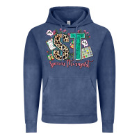 Vintage Denim speech therapist Vintage Hoodie - AdoDesignShop