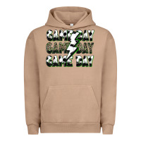 Pigment Burro game day game day soccer lightning bolt Urban Hoodie - Zillion Design Studio