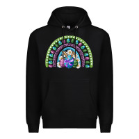 Black easter rainbow Premium Hoodie - RanaPortraitStore
