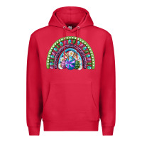 Cardinal easter rainbow Premium Hoodie - RanaPortraitStore