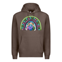 Coffee easter rainbow Premium Hoodie - RanaPortraitStore