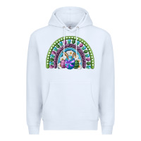 White easter rainbow Premium Hoodie - RanaPortraitStore