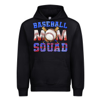 Black baseball mom squad Urban Hoodie - texasbilliewilder