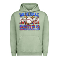 Pigment Oil Green baseball mom squad Urban Hoodie - texasbilliewilder