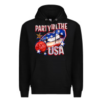 Black party in the usa billie wilder Premium Hoodie - texasbilliewilder