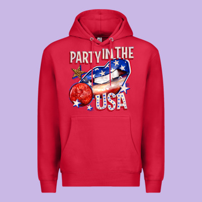 Party In The Usa Billie Wilder Premium Hoodie Designed By Texasbilliewilder