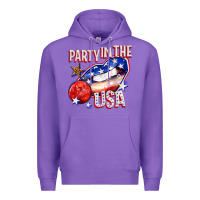 Purple party in the usa billie wilder Premium Hoodie - texasbilliewilder