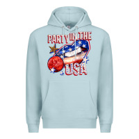 Blue Mist party in the usa billie wilder Premium Hoodie - texasbilliewilder