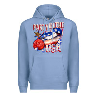 Colony Blue party in the usa billie wilder Premium Hoodie - texasbilliewilder