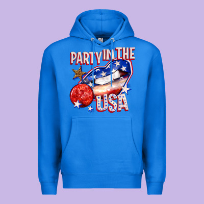 Party In The Usa Billie Wilder Premium Hoodie Designed By Texasbilliewilder