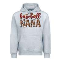 Heather Grey baseball nana with leopard Urban Hoodie - texasbilliewilder