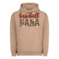 Pigment Burro baseball nana with leopard Urban Hoodie - texasbilliewilder