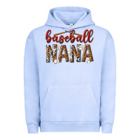 Pigment Grape Ice baseball nana with leopard Urban Hoodie - texasbilliewilder