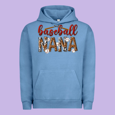 Urban Hoodie baseball nana with leopard