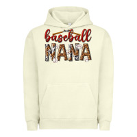 Pigment Pistachio baseball nana with leopard Urban Hoodie - texasbilliewilder