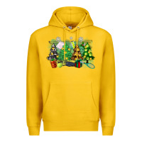 Lemon christmas trees with tennis Premium Hoodie - Zillion Design Studio