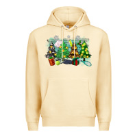Pina Colada christmas trees with tennis Premium Hoodie - Zillion Design Studio