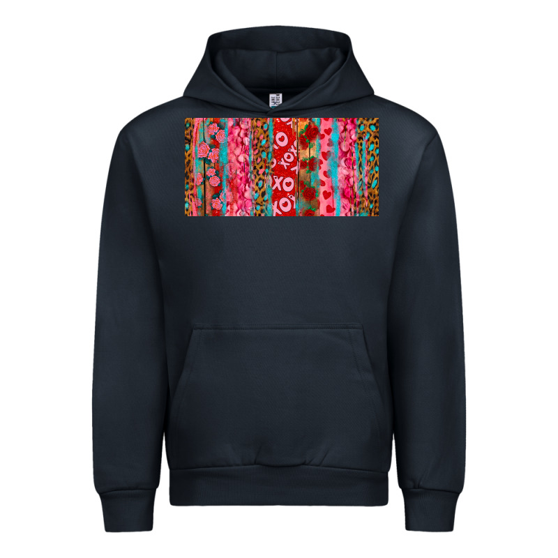 Love Brushstrokes Xoxo Leopard And Turquoise Urban Hoodie by RanaPortraitStore | Teevron