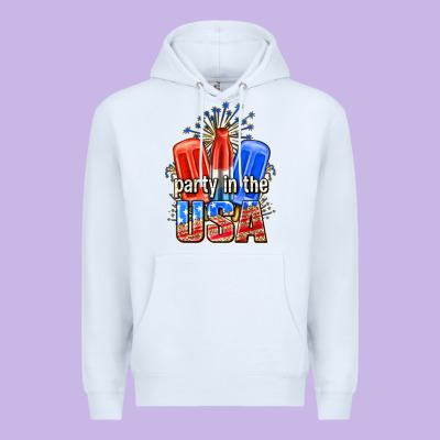 Party In The Usa Popsicles Billie Wilder Premium Hoodie Designed By Texasbilliewilder